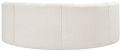 Arc - Boucle Fabric 4 Piece U-Shaped Modular Sofa - Simple Home Plus