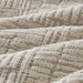 Harper - 3 Piece King/California King Oversized Matelasse Comforter Set - Natural - Simple Home Plus