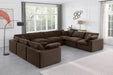 Comfy - 8 Piece Velvet Modular Sectional - Simple Home Plus