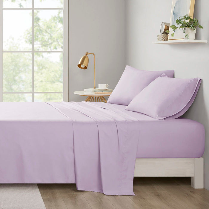Microfiber - All Season Soft Touch Queen Sheet Set - Lavender - Simple Home Plus