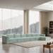 Shaggy - 6 Piece Modular Sectional With Chaise - Simple Home Plus