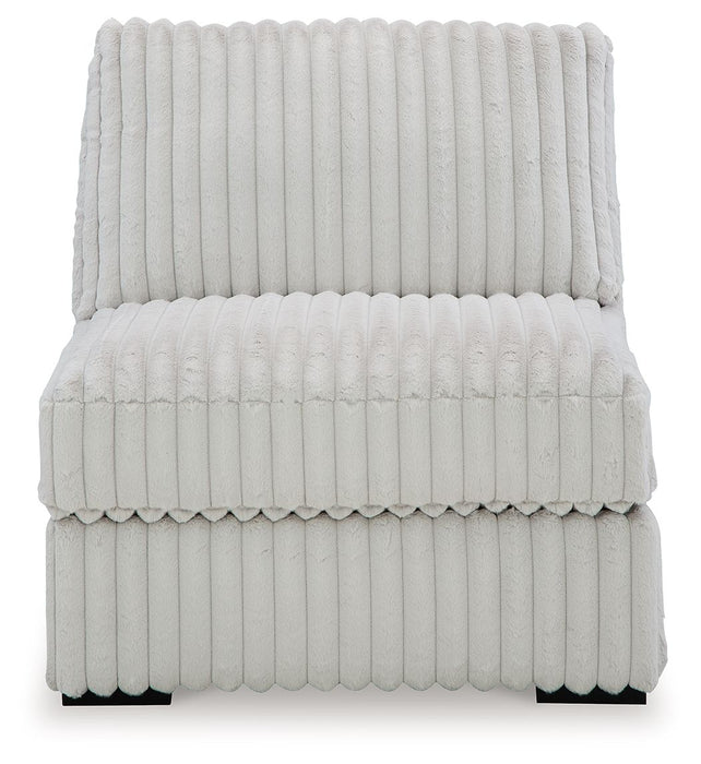 Stupendous - Armless Chair - Alloy - Simple Home Plus