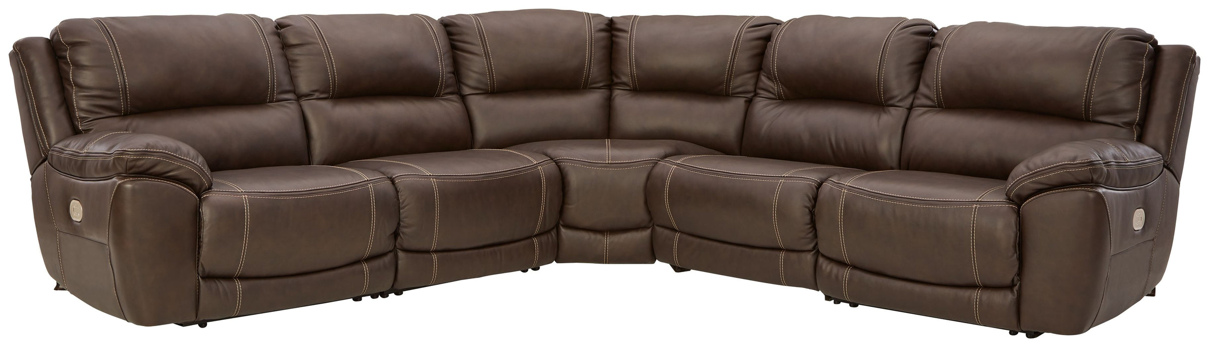 Dunleith - Power Reclining Sectional - Simple Home Plus