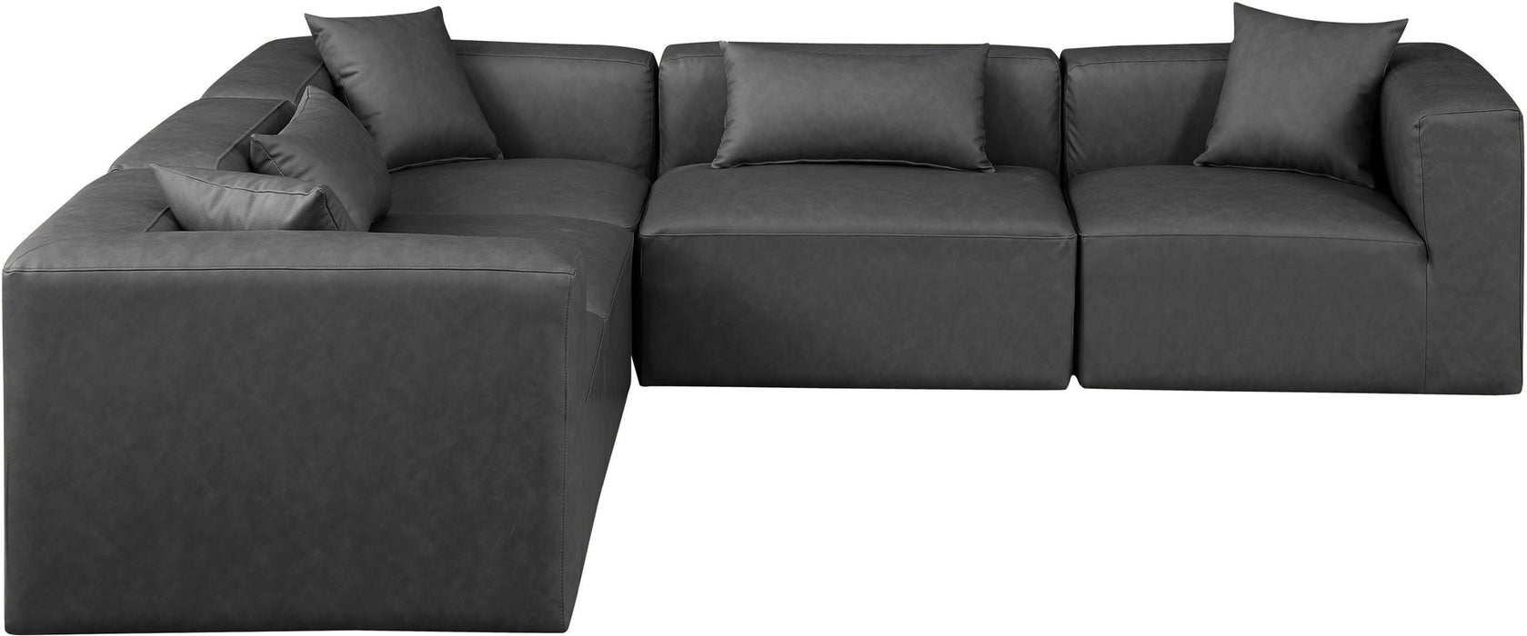 Cube - 5 Piece Modular Corner Sectional - Simple Home Plus