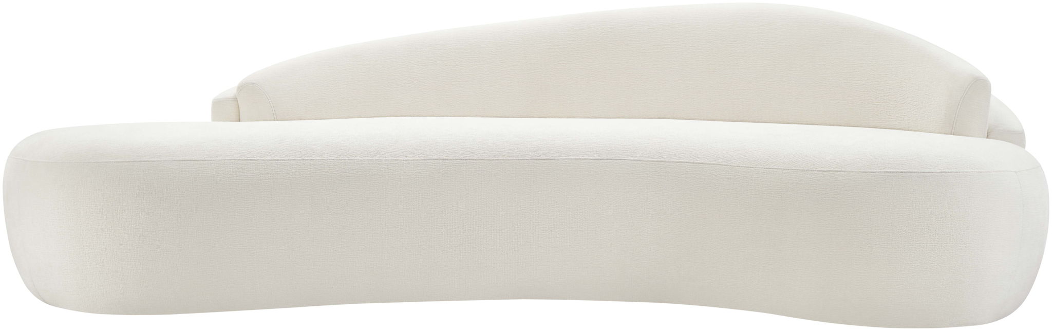 Caspian - Chenille Fabric Upholstered Sofa - Simple Home Plus