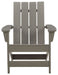 Visola - Gray - Adirondack Chair - Simple Home Plus