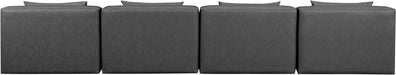 Cube - Modular 4 Seat Armless Sofa - Simple Home Plus