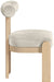 Arienzo - Performance Fabric Upholstered Dining Chair (Set of 2) - Natural Base - Simple Home Plus