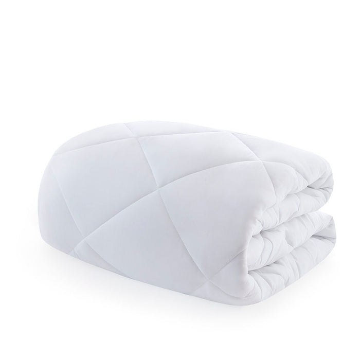Microfiber Luxury - King Luxury Mattress Pad - White - Simple Home Plus