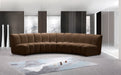 Infinity - 4 Piece Velvet Modular Sectional - Simple Home Plus