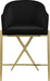 Xavier - Counter Stool with Gold Legs - Simple Home Plus