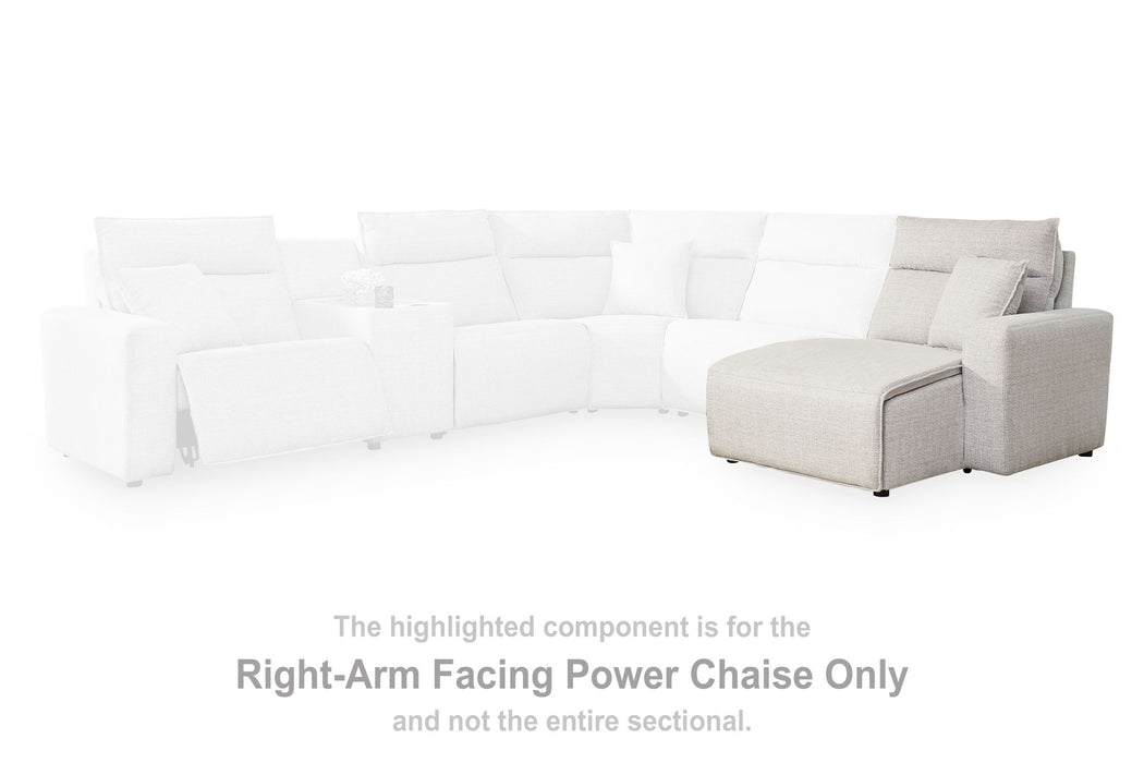 Modmax II - RAF Press Back Power Chaise - Stone - Simple Home Plus