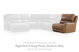 DeepWakes - RAF Zero Wall Power Recliner - Caramel - Simple Home Plus