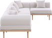 Laguna - 5 Piece 106.5" Upholstered Outdoor Patio Modular Sectional - Simple Home Plus