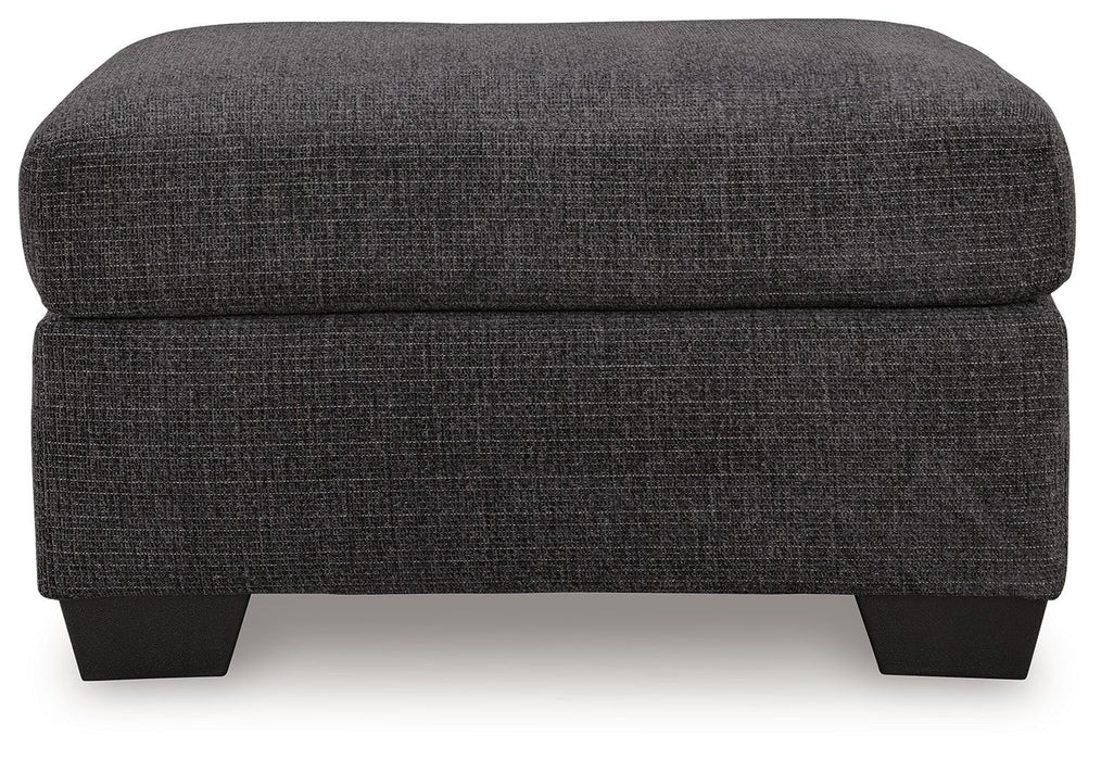 Loreo - Ottoman - Ebony - Simple Home Plus