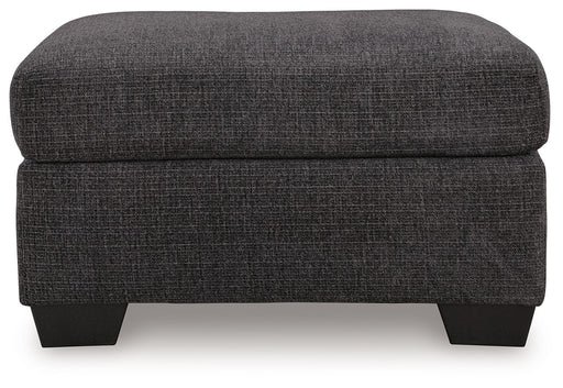 Loreo - Ottoman - Ebony - Simple Home Plus