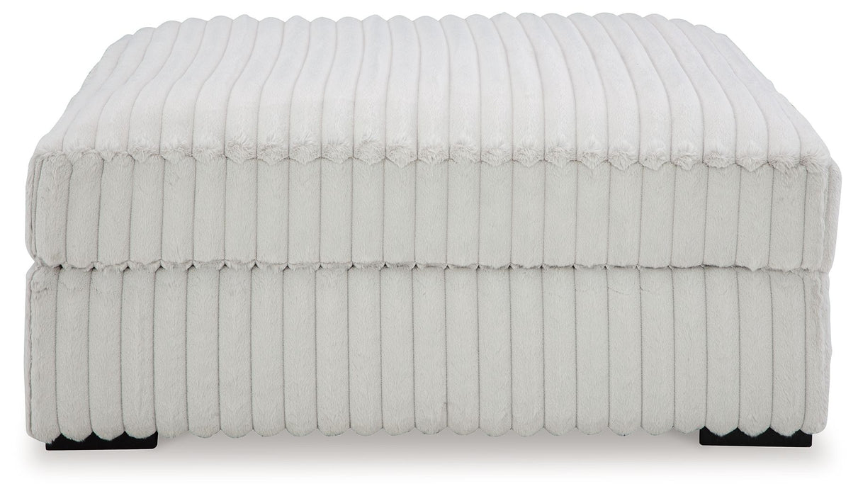 Stupendous - Alloy - Oversized Accent Ottoman - Simple Home Plus