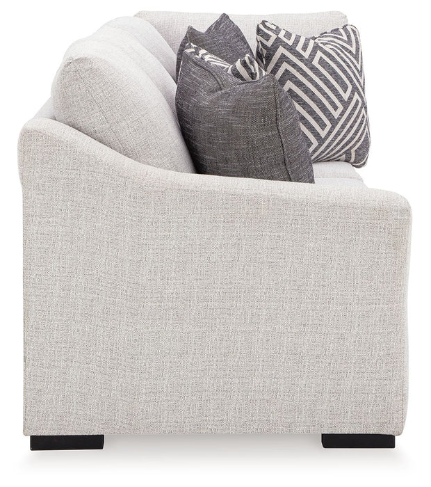 Koralynn - Laf Sofa with Corner Wedge - Stone - Simple Home Plus