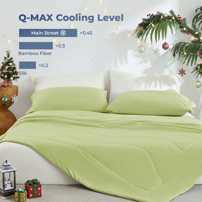 Ice Touch - Sublime Serenity Luxury Comforter - Sage - Simple Home Plus