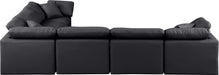 Indulge - Faux Leather 6 Piece Modular Corner Sectional - Simple Home Plus