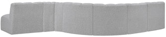 Arc - Boucle Fabric 7 Piece Modular Sofa - Simple Home Plus