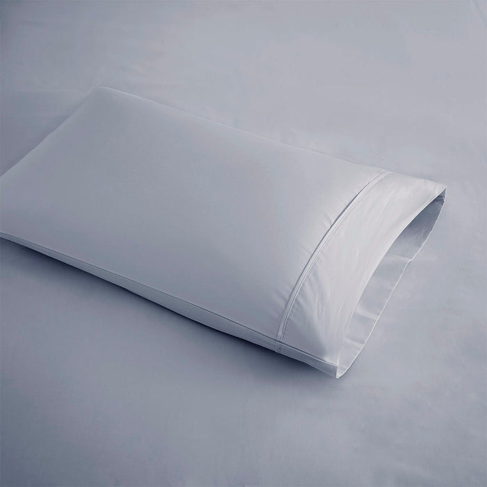600 Thread Count - Cooling Cotton Blend 4 Piece King Sheet Set - Blue - Simple Home Plus