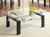 Dyer - 1-Shelf Rectangular Glass Top Table - Simple Home Plus