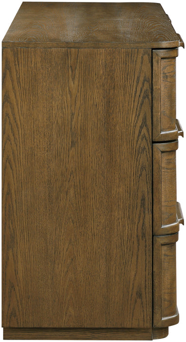 Tiberio - Oak Veneer And Solid Wood Dresser - Simple Home Plus