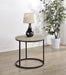 Lainey - Round Faux Marble Side End Table - Simple Home Plus