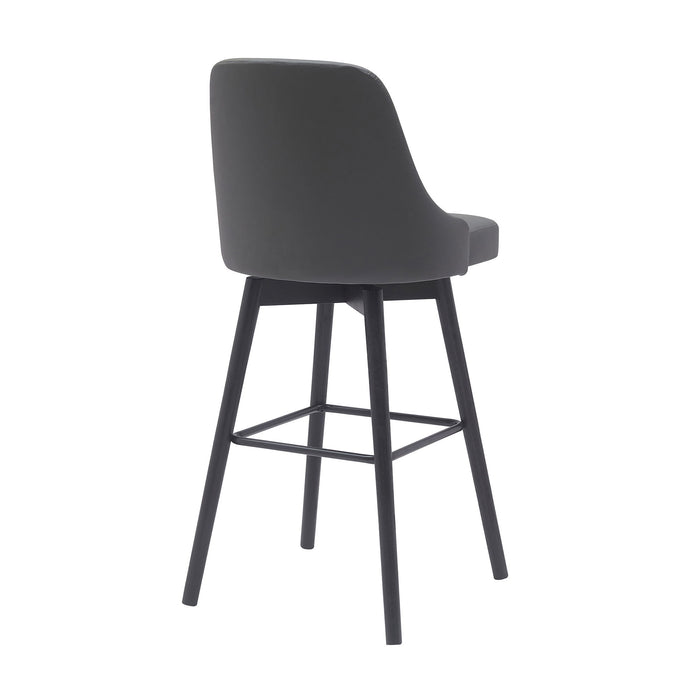 Sicily - Swivel Wood Stool - Simple Home Plus