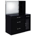 Flora - 2-Drawer Vanity Set With LED Mirror - Simple Home Plus