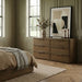 Tiberio - Oak Veneer And Solid Wood Dresser - Simple Home Plus