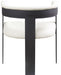 Romeo - Faux Leather Dining Chair With Black Base (Set of 2) - Simple Home Plus