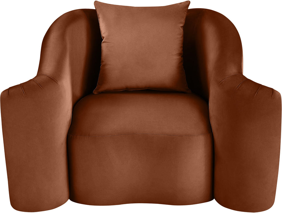 Destin - Chair - Cognac - Simple Home Plus