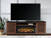Kallari - TV Stand With Fireplace Option - Simple Home Plus