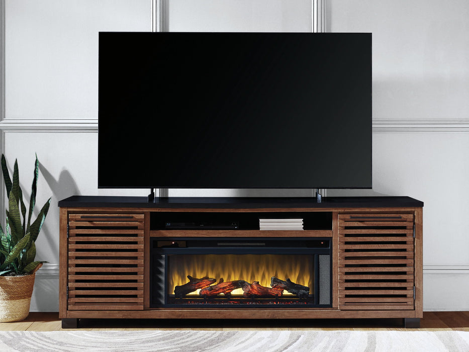 Kallari - TV Stand With Fireplace Option - Simple Home Plus
