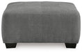 Birkdale Court - Gray - Oversized Accent Ottoman - Simple Home Plus