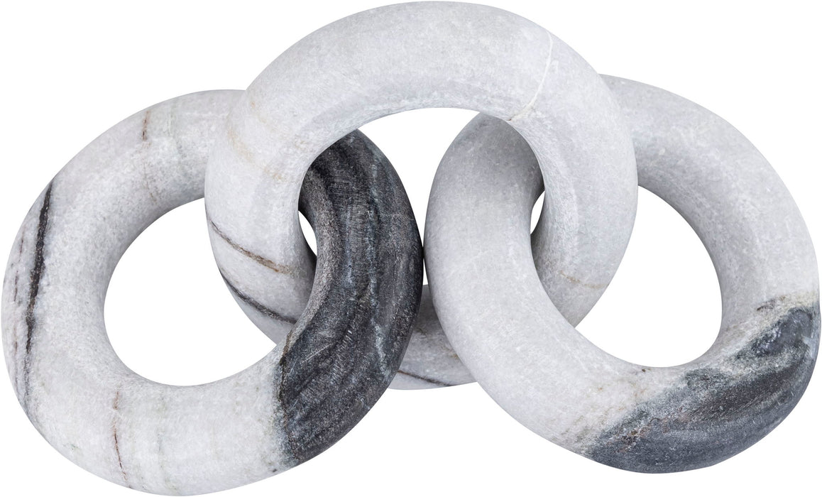 Rings - Marble Decorative Chain Links - Simple Home Plus