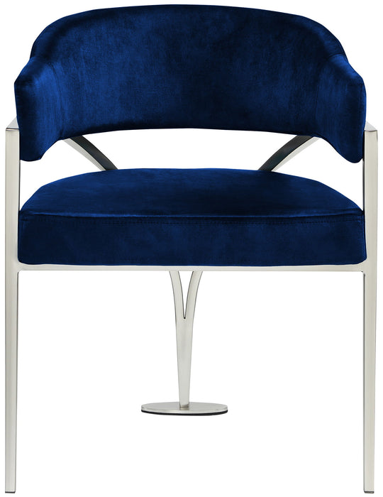 Madelyn - Dining Chair (Set of 2) - Brushed Chrome - Simple Home Plus