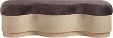 Savoy - Bench With Gold Base - Simple Home Plus