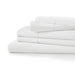 Split King Stretch Jersey Sheet Set - White - Simple Home Plus