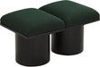 Pavilion - 2 Piece Modular Bench With Black Base - Simple Home Plus