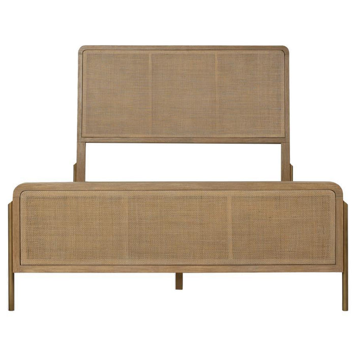 Arini - Rattan Panel Bed - Simple Home Plus