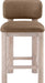 Paloma - Faux Leather Upholstered Counter Stool (Set of 2) - Simple Home Plus
