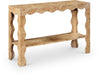 Vassa - Burl Veneer Console Table - Simple Home Plus