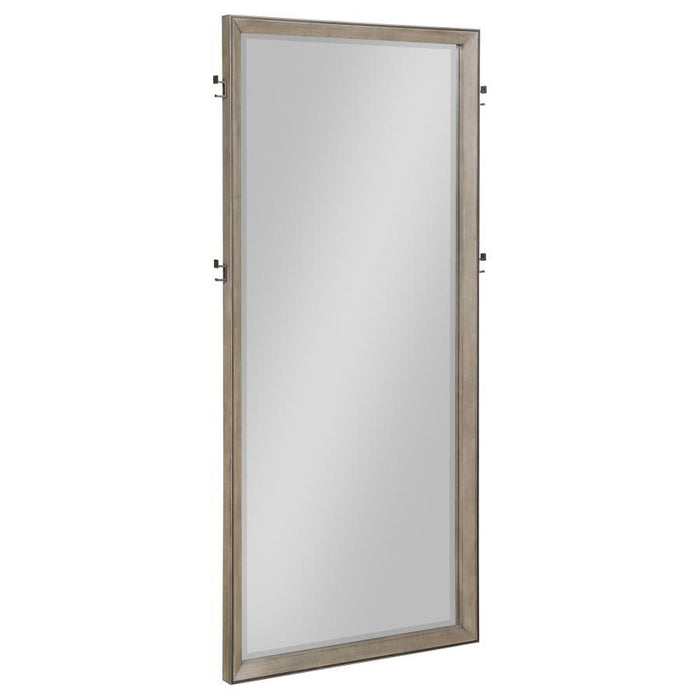 Durango - Full Length Standing Floor Mirror - Washed Oak - Simple Home Plus