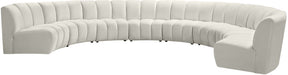 Infinity - 8 Piece Velvet Modular Sectional - Simple Home Plus