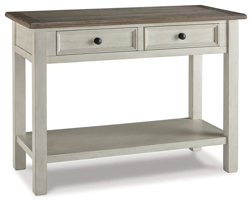 Bolanburg - Sofa Table White 46''W x 22''D x 33''H AS-IS