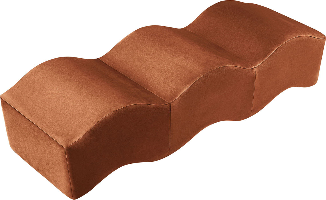 Wave - Velvet Bench - Simple Home Plus