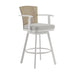 Hazel - Outdoor Patio Swivel Bar Stool - Simple Home Plus